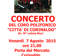 Concerto coro corinaldo 2015