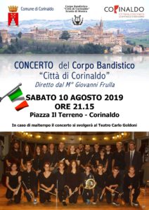 Concerto banda 10 agosto 2019
