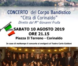 Concerto banda 10 agosto 2019