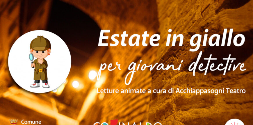 Estate in giallo per giovani detective Corinaldo
